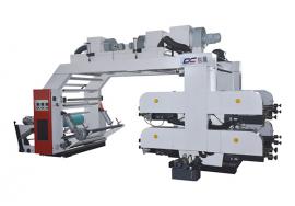 YTB-A-4色高速层叠式柔版印刷机